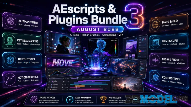 AEscripts & Plugins Bundle 3 August 2026