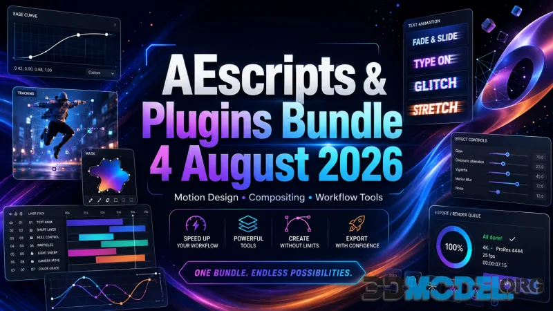 AEscripts & Plugins Bundle 4 August 2026