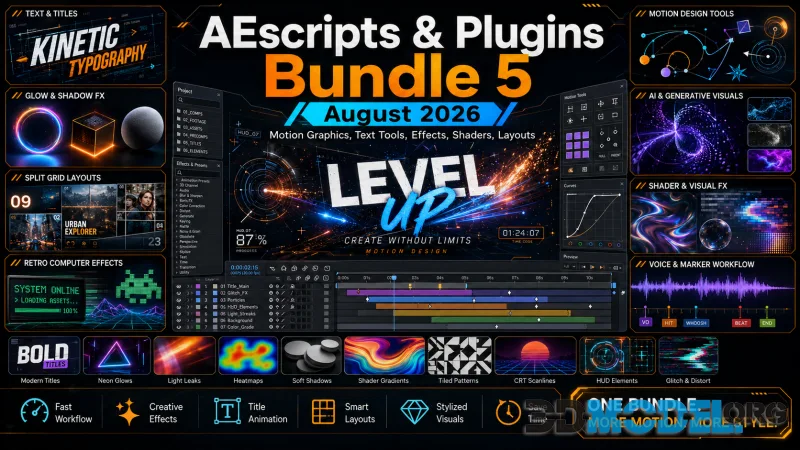 AEscripts & Plugins Bundle 5 August 2026