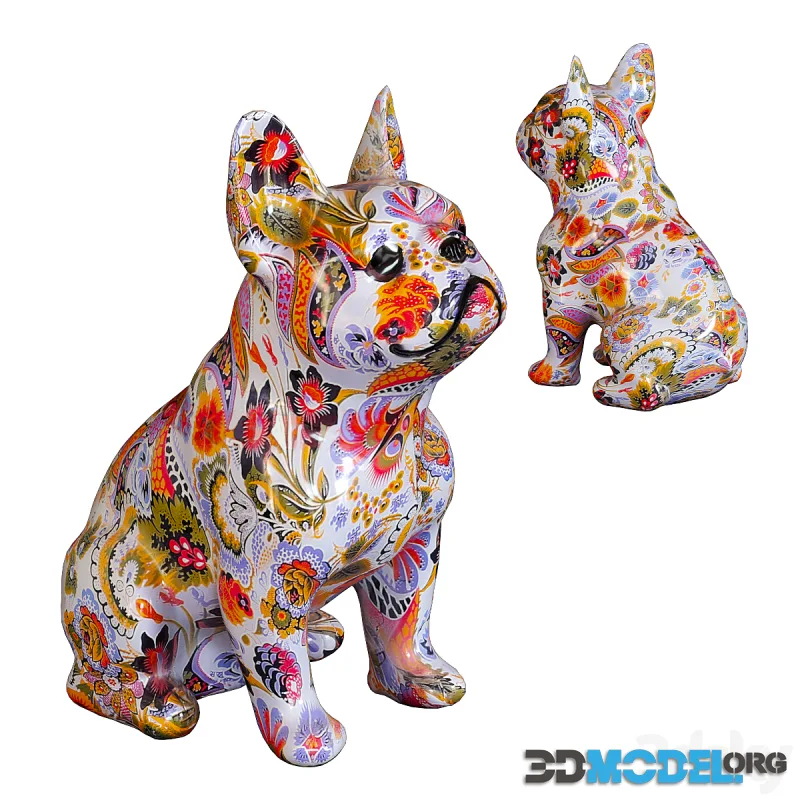 Deco Figure French Bulldog