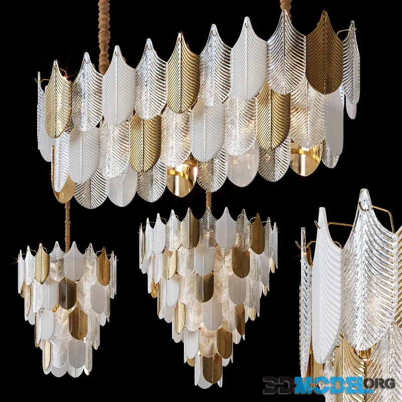 Hanging chandeliers LAIMA by Lampatron