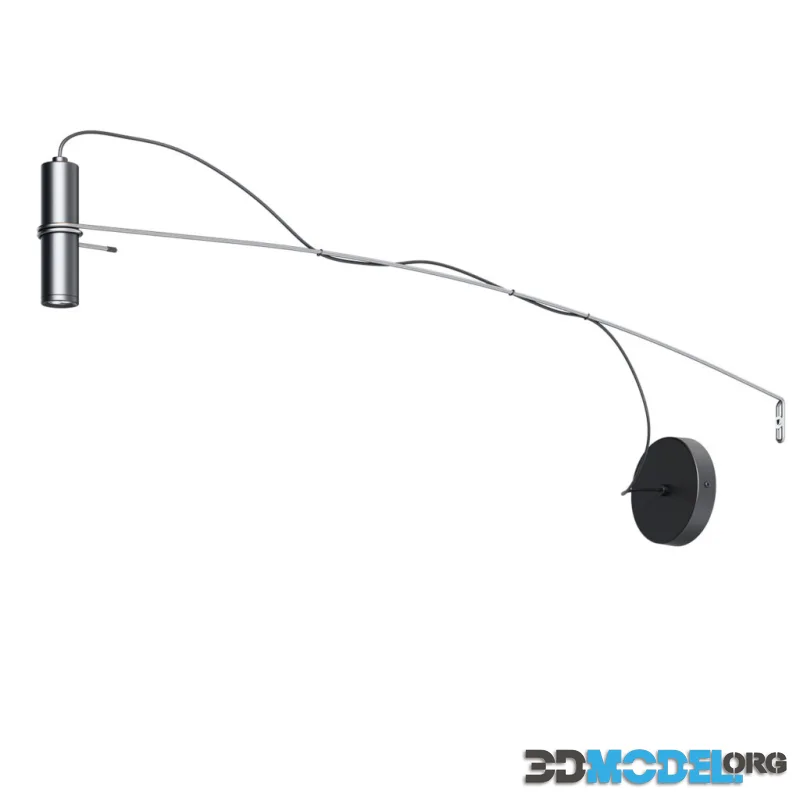 Hold Led Steel Wall Lamp by Luxcambra