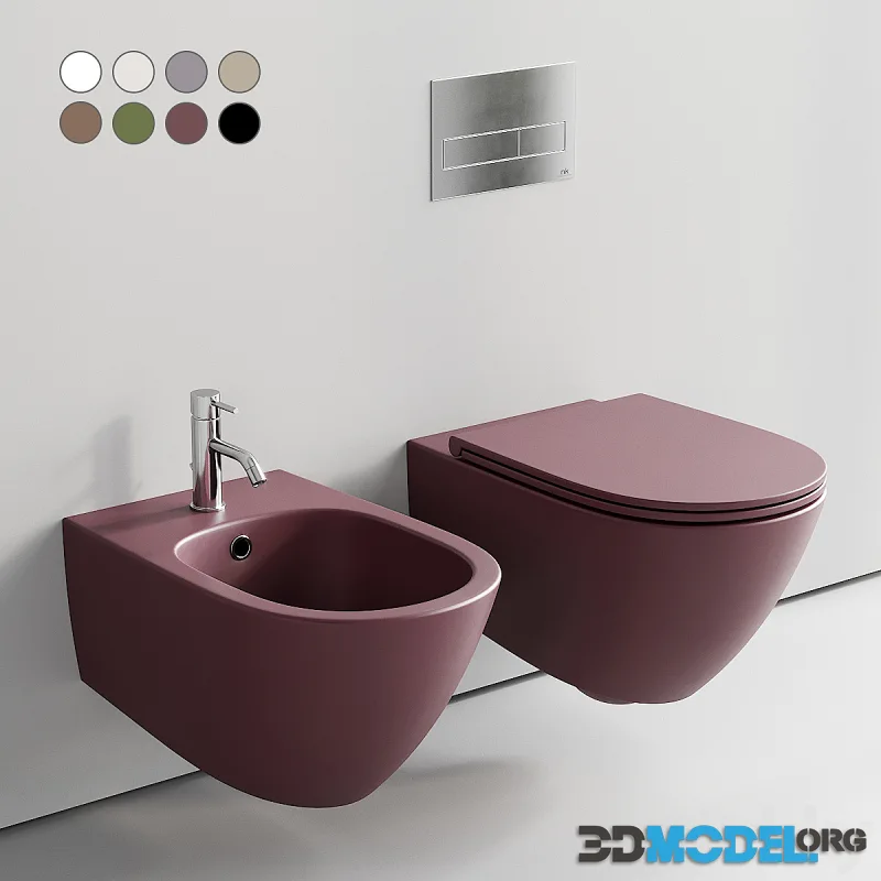 Kerasan Aquatech Wall-Hung WC