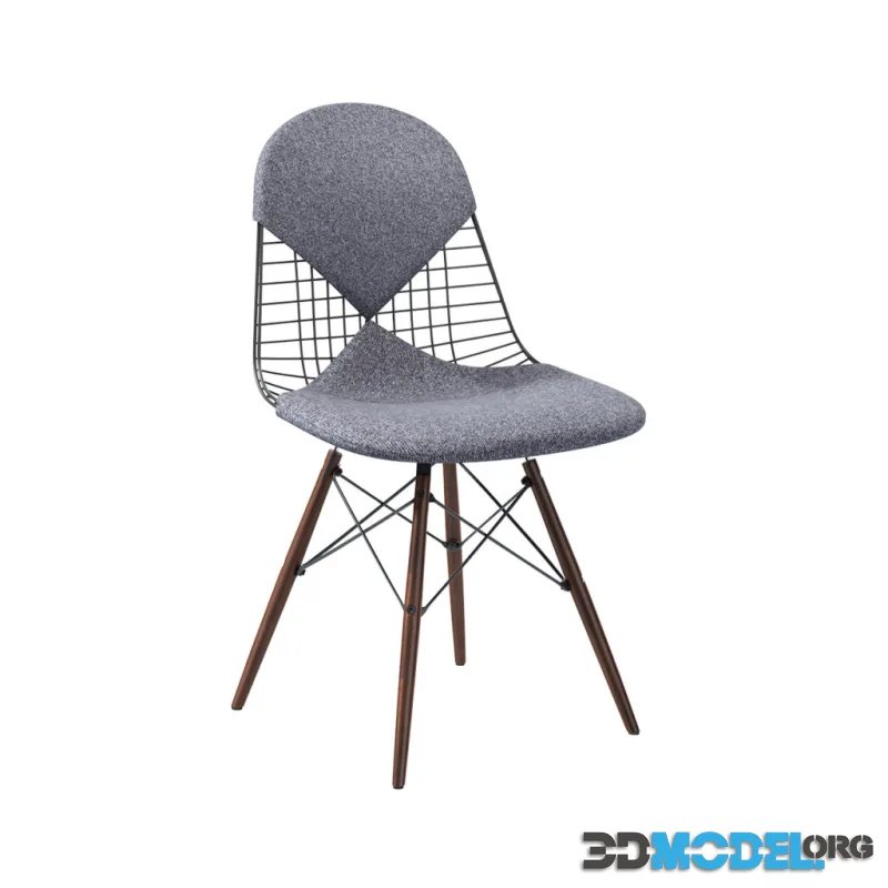 Wire Chair DKW Seat And Back Pad by Vitra