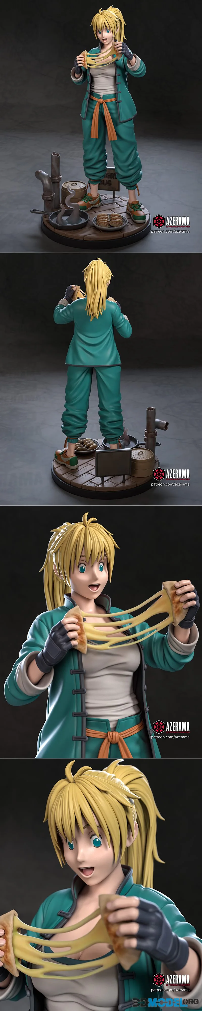 Azerama - Dorohedoro - Nikaido – Printable