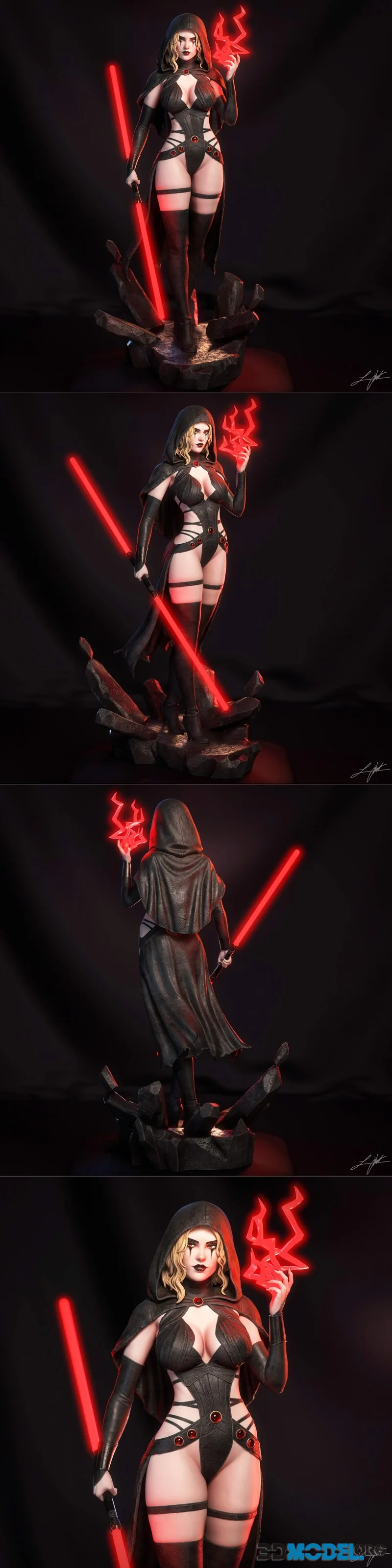 Abe3D - Darth Zannah – Printable