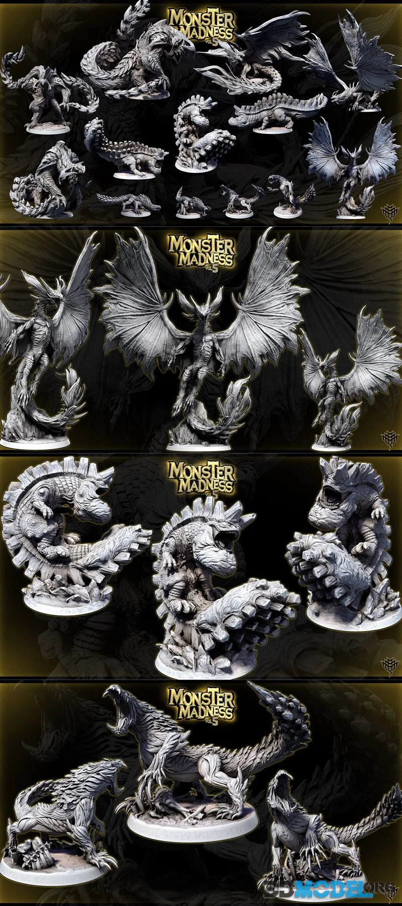 Mini Monster Mayhem March 2026 – Printable