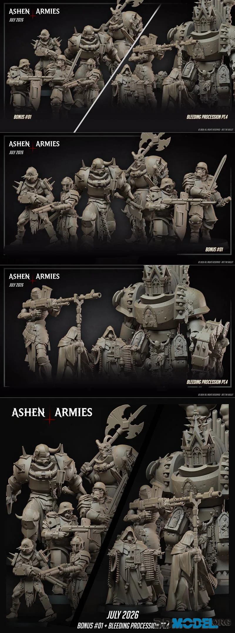 Ashen Armies July 2026 – Printable
