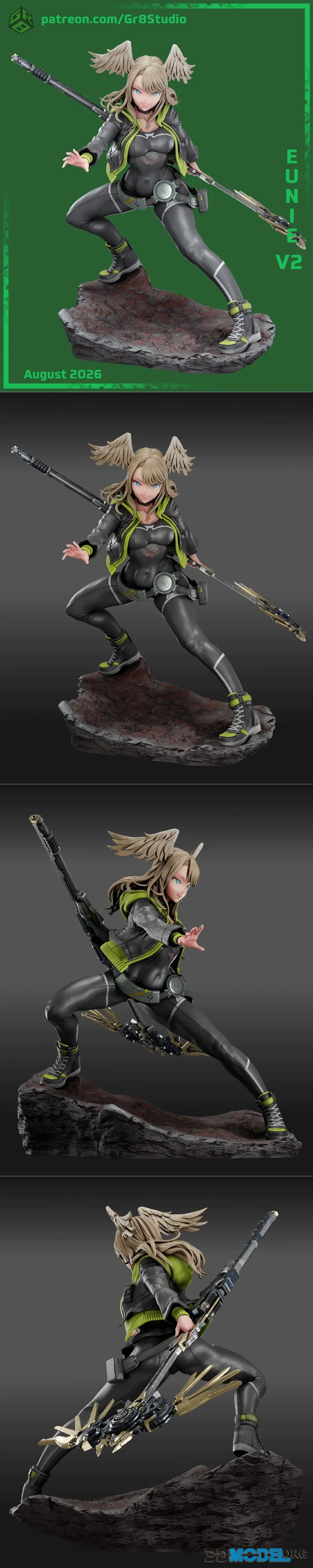 Gr8Tech - Xenoblade - Eunie – Printable