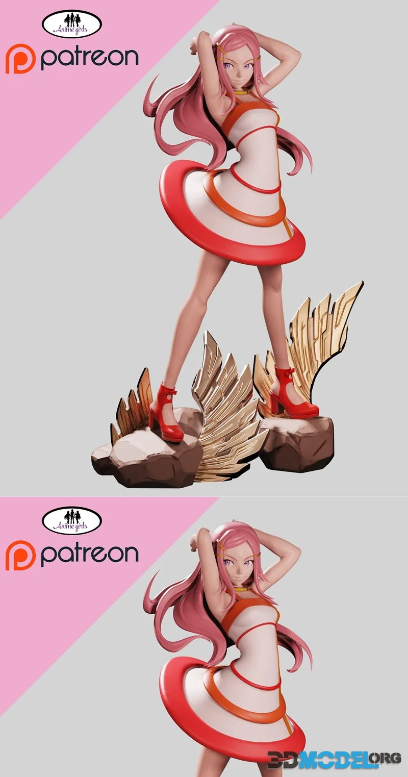 Anime Girls - Anemone – Printable