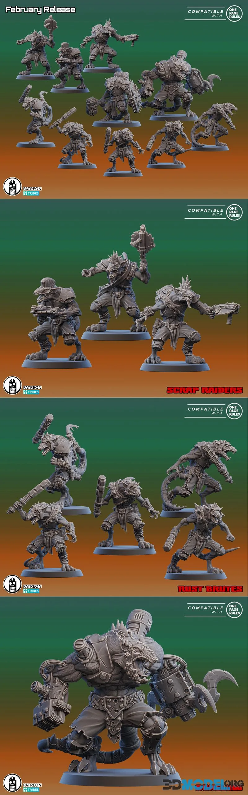 UGLY mini February 2026 – Printable