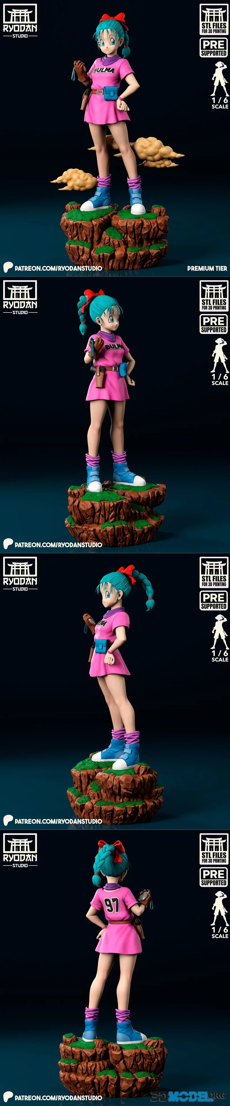 Ryodan Studio - Teen Bulma – Printable