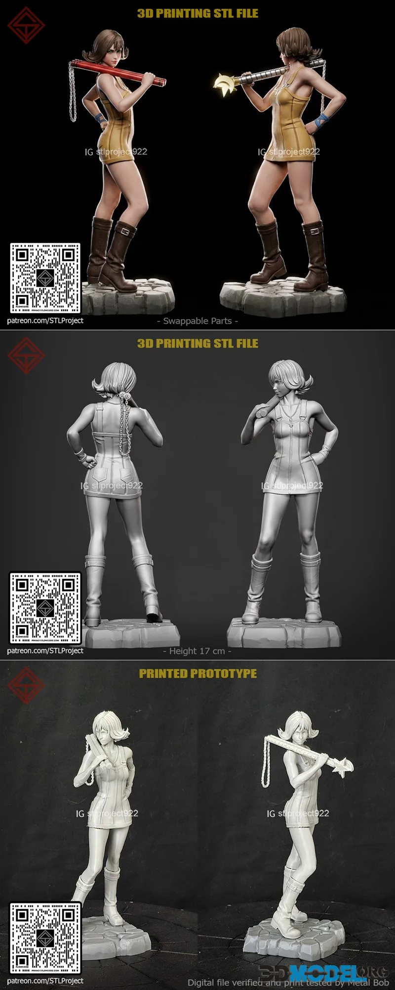 STL Project - Selphie Tilmitt – Printable