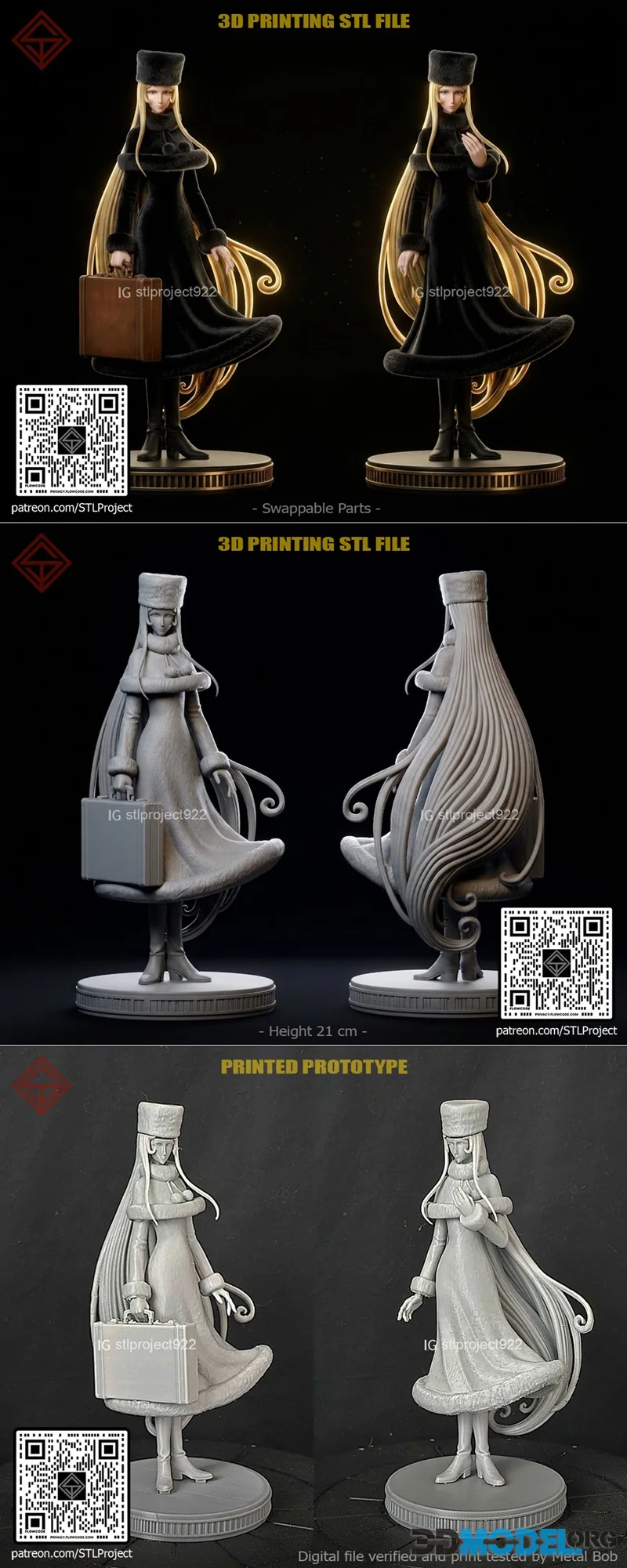 STL Project - Maetel – Printable