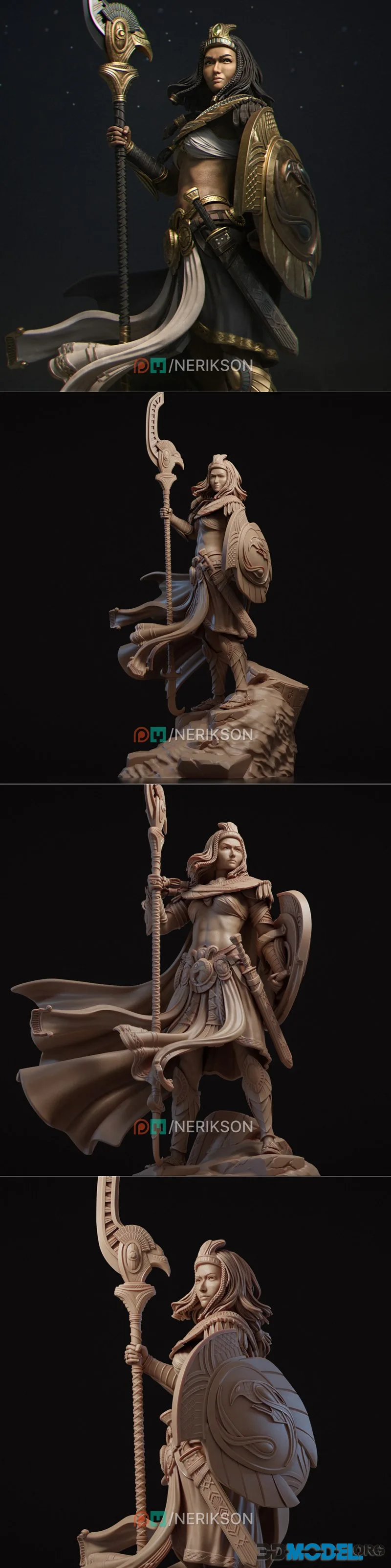 Nerikson - Ankhira The Guardian of Nekhbet – Printable