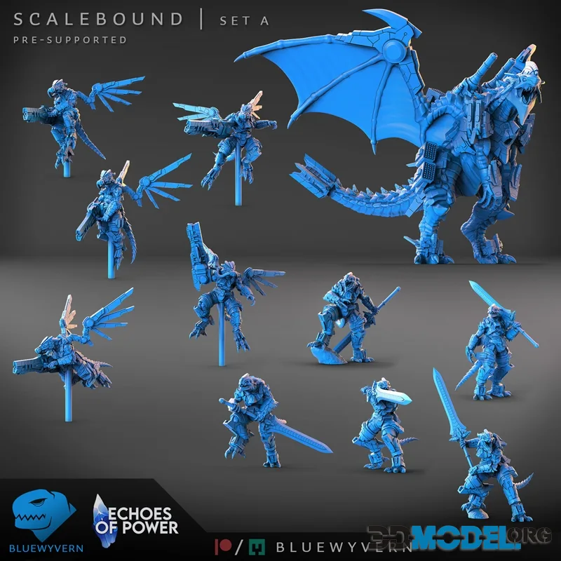 BlueWyvern April 2026 – Printable