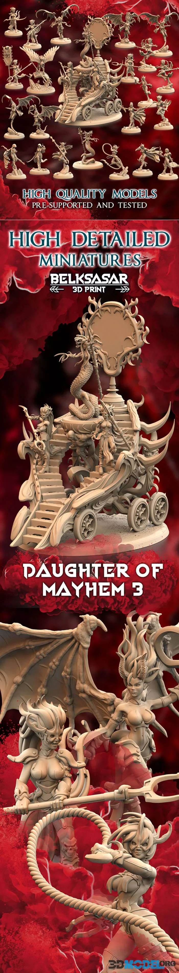 Belksasar - Daughters of Mayhem 3 July 2026 – Printable