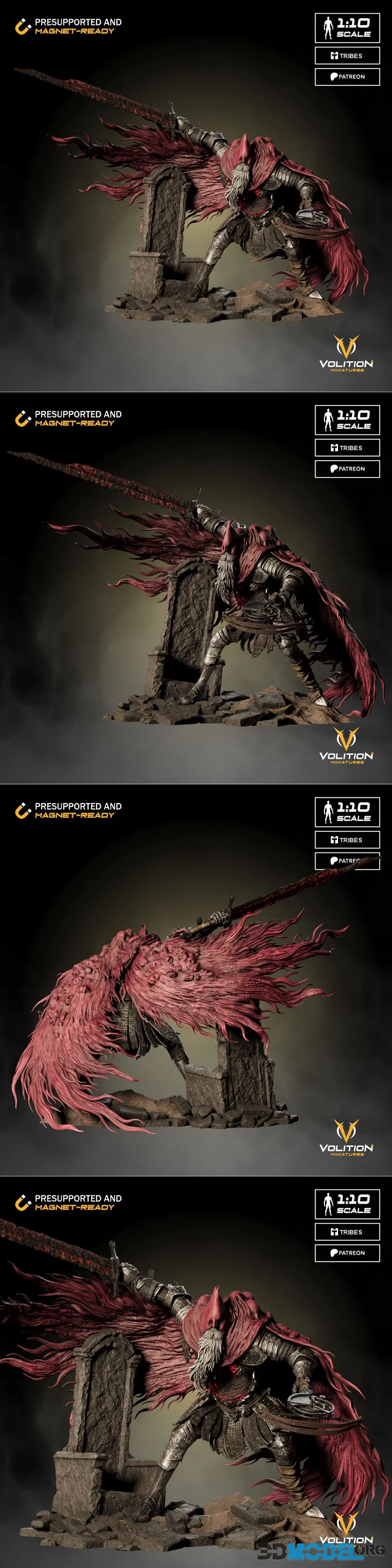Volition Miniatures - Slave Knight Gael – Printable