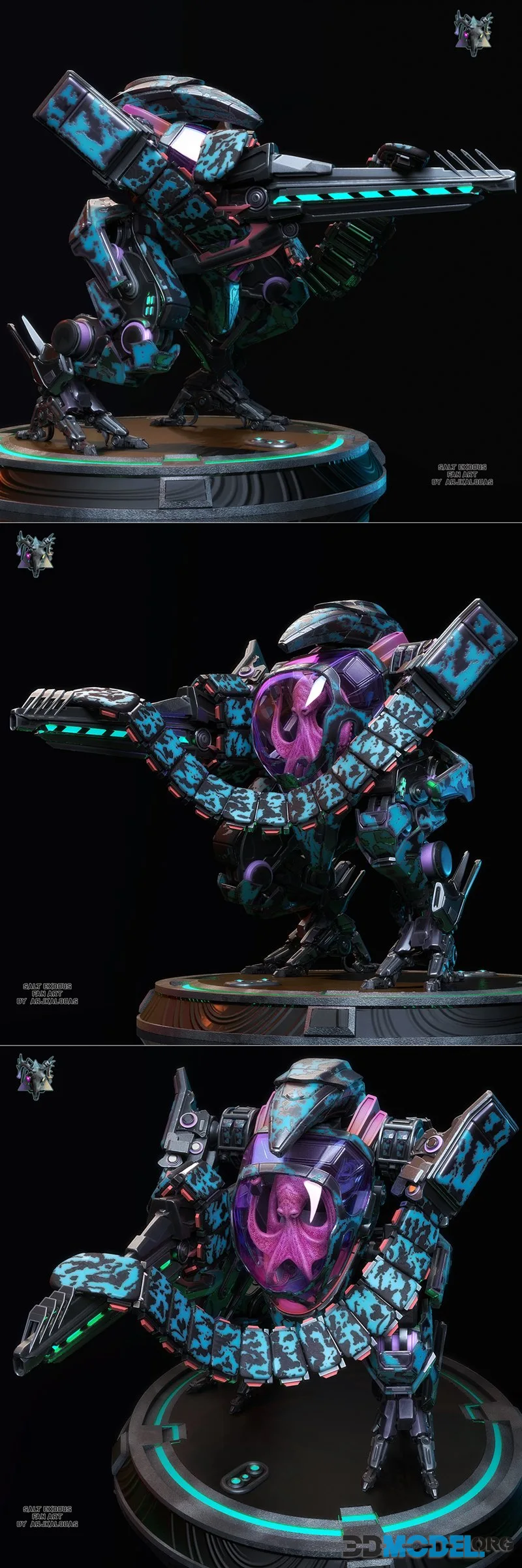 ARJKalobas - Salt Exodus – Printable