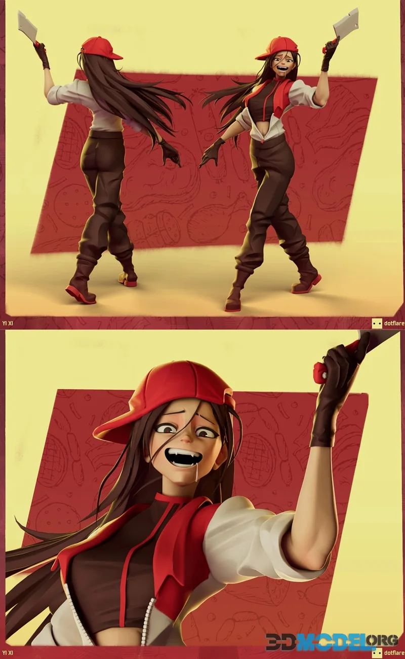 Butcher's Vanity - Yi-XI – Printable