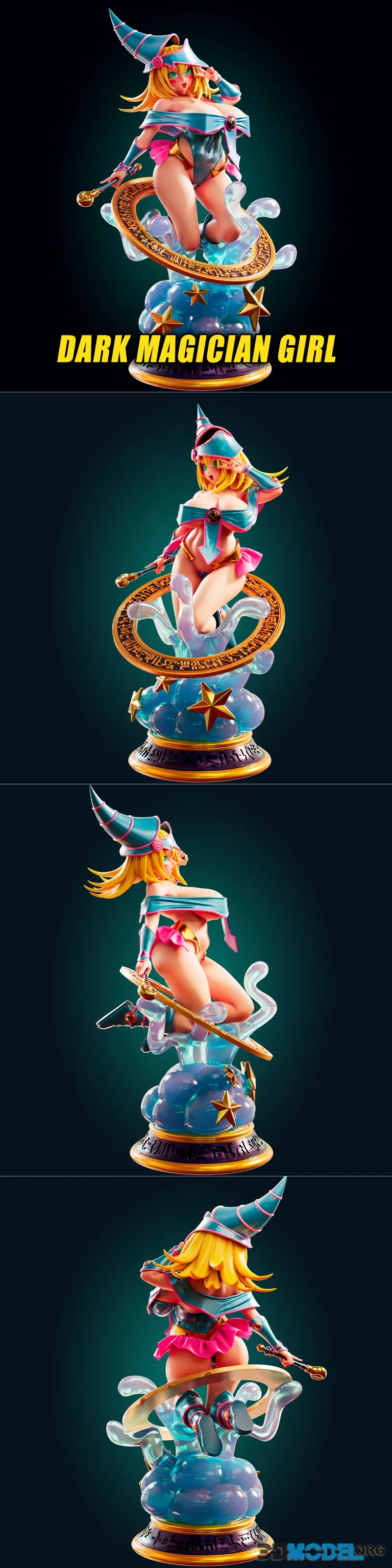 Officer Rhu - Dark Magician Girl Yu Gi Oh – Printable