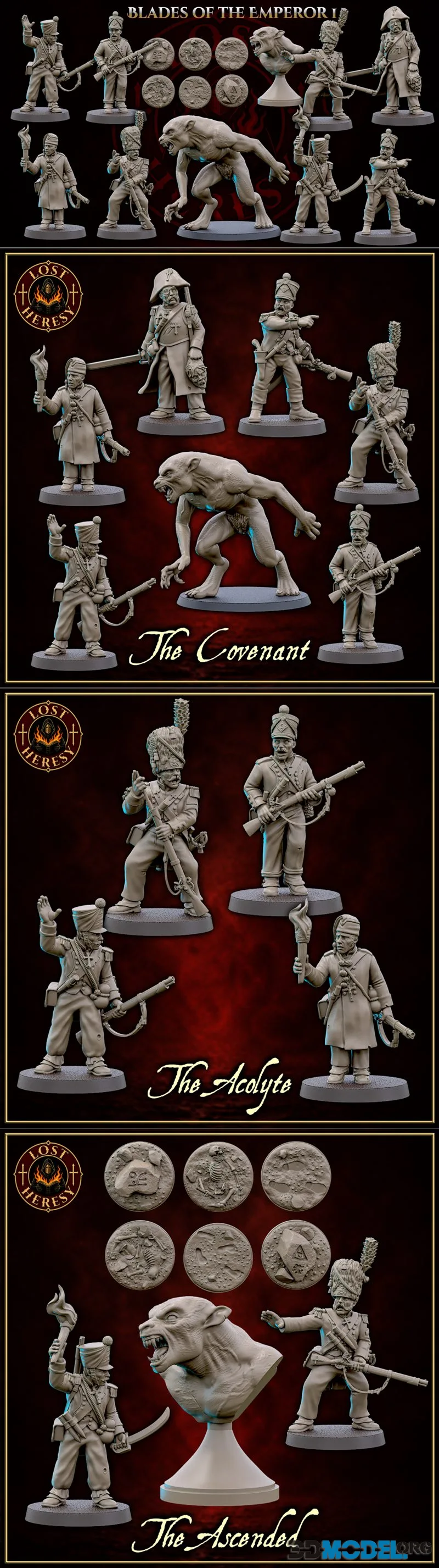 Lost Heresy Miniatures July 2026 – Printable