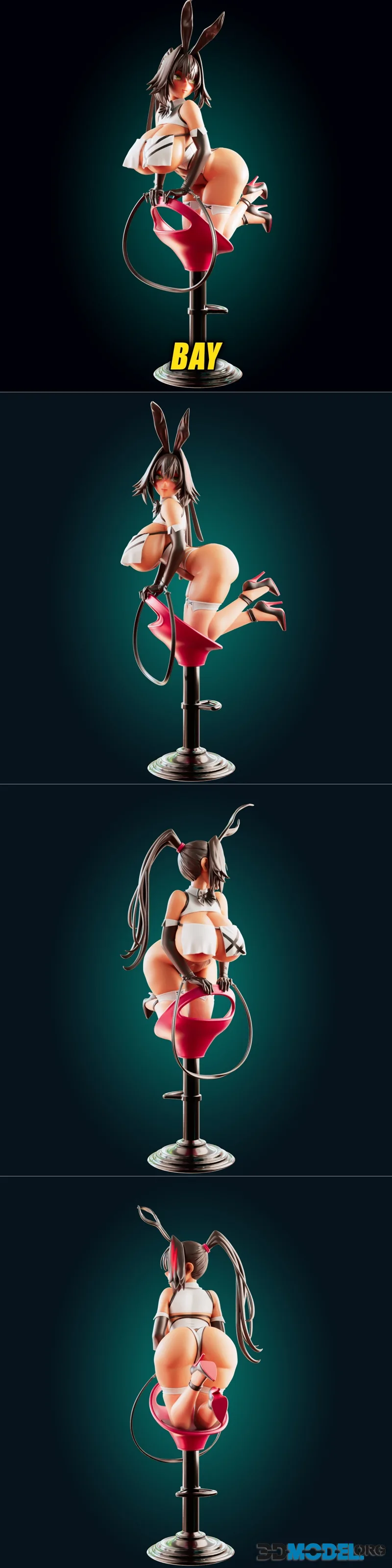 Officer Rhu - Nikke Bay Radiant Bunny – Printable