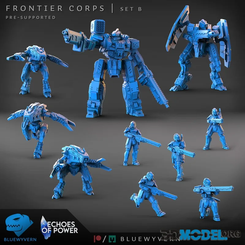 BlueWyvern March 2026 – Printable