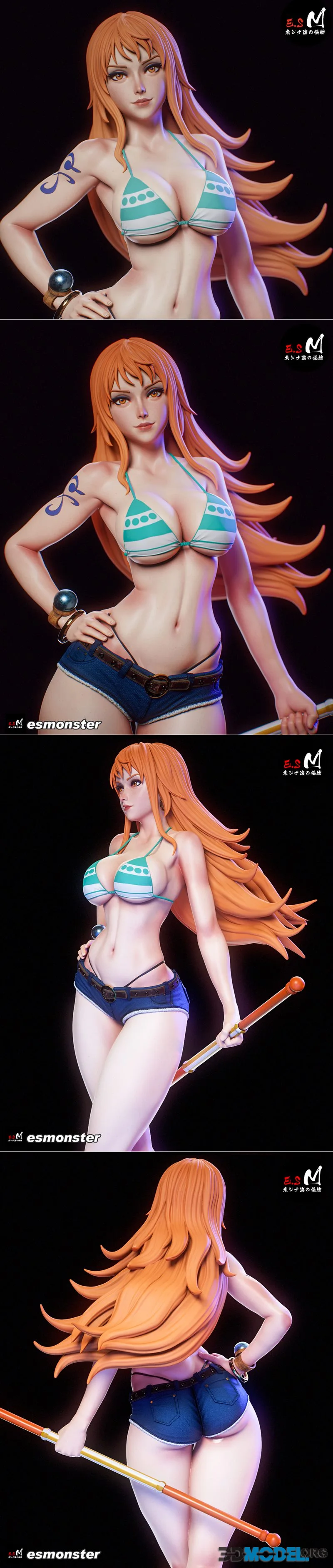 E.S Monster - Nami – Printable