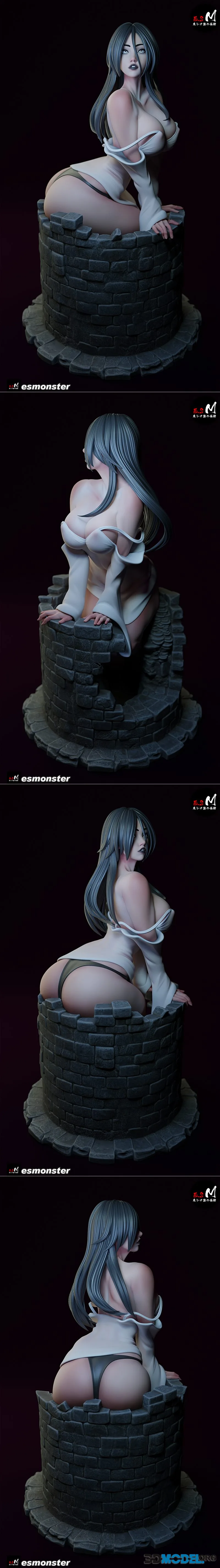 E.S Monster - Sadako P2 – Printable