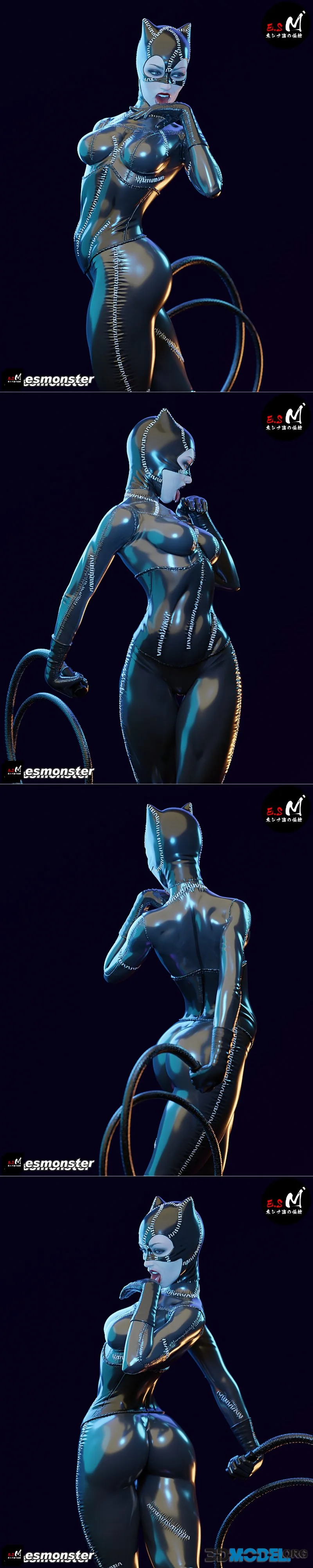 E.S Monster - Catwoman – Printable
