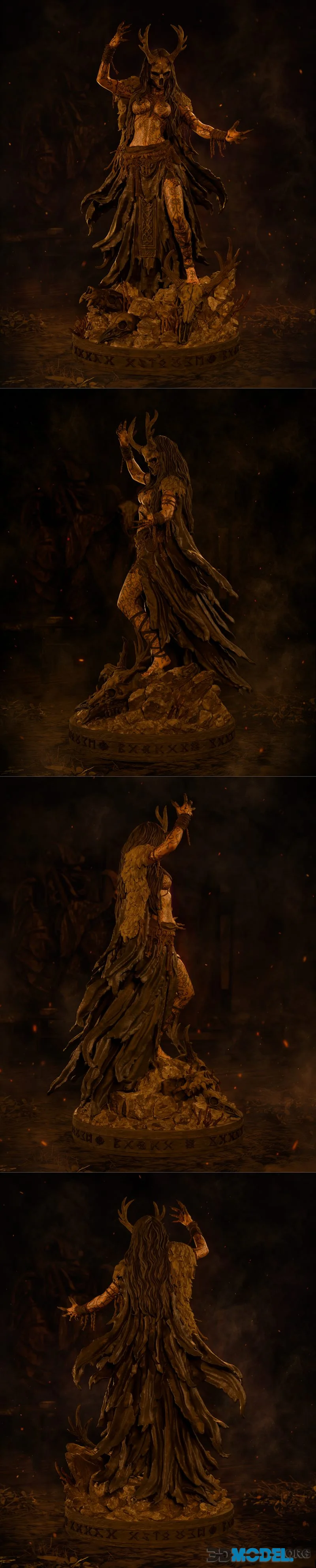 CA 3D Studios - Norse Witch – Printable