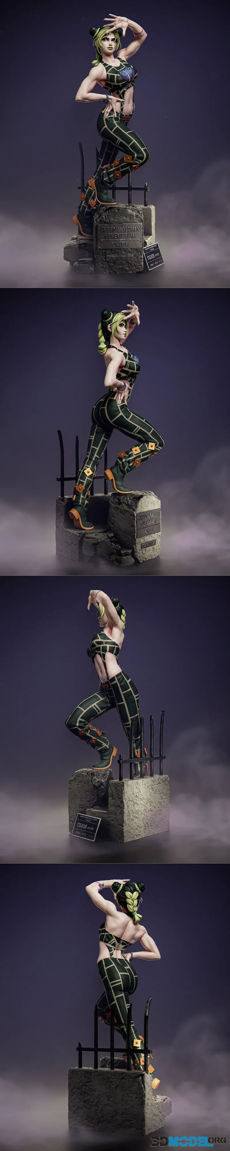 CA 3D Studios - Jolyne Kujo – Printable