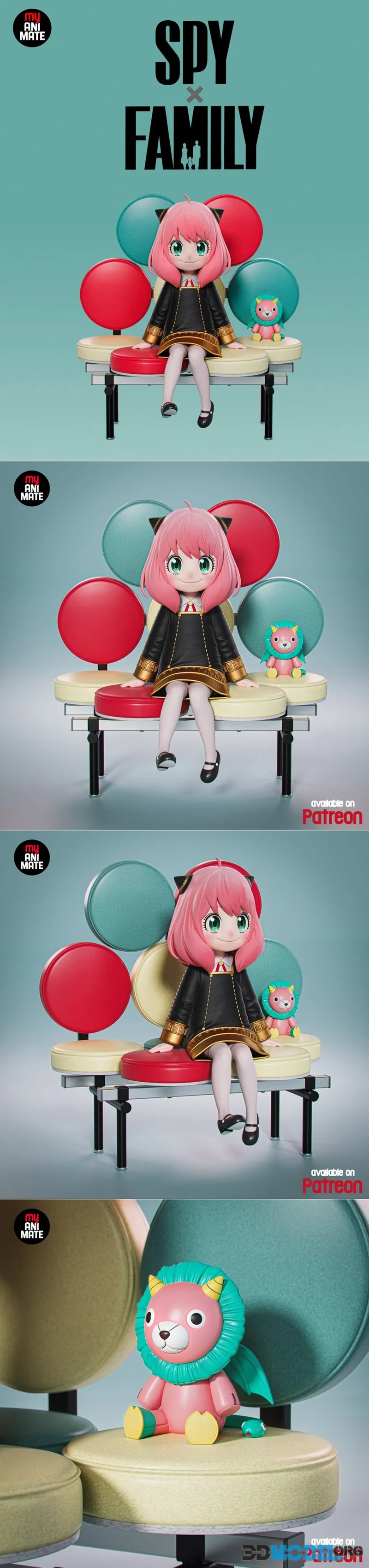myAnimate - Anya – Printable