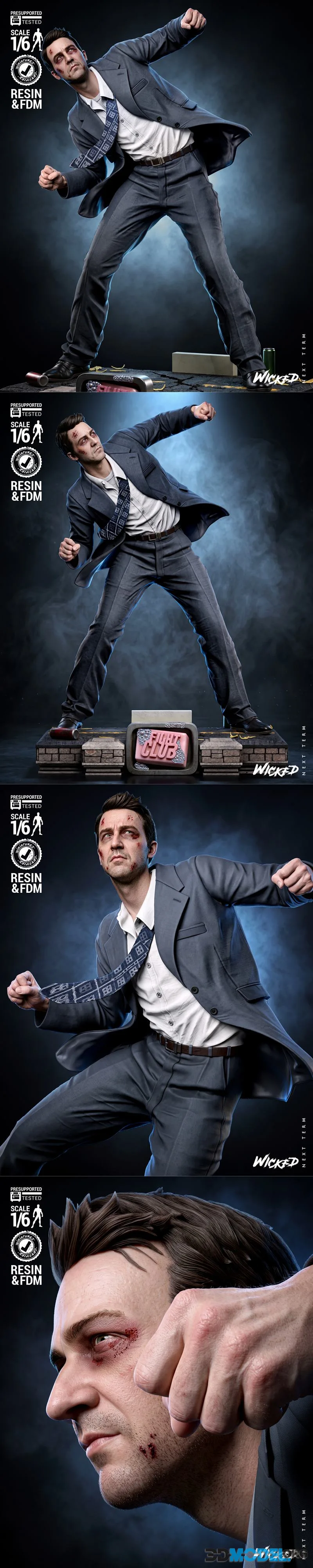Wicked - Edward Norton Sculpture – Printable