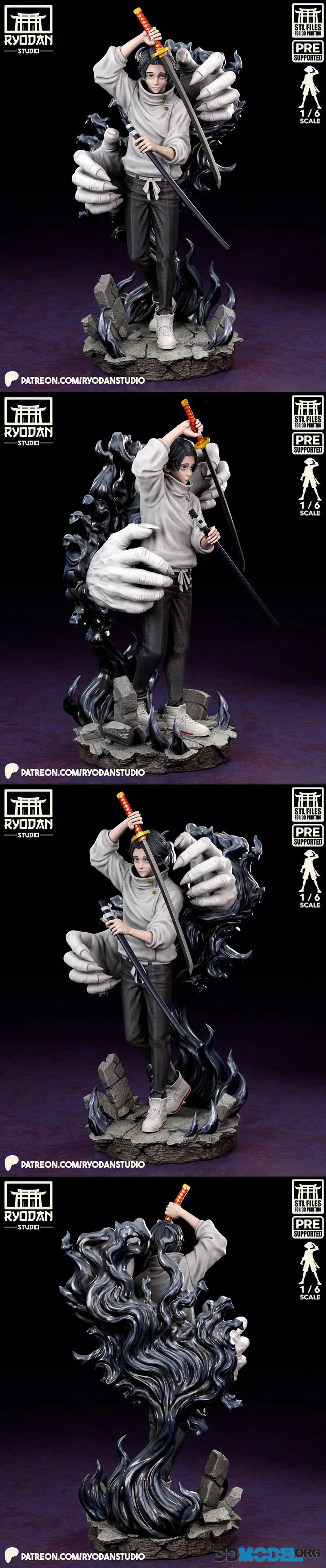 Ryodan Studio - Yuta Okkotsu Collector- Jujutsu Kaisen – Printable