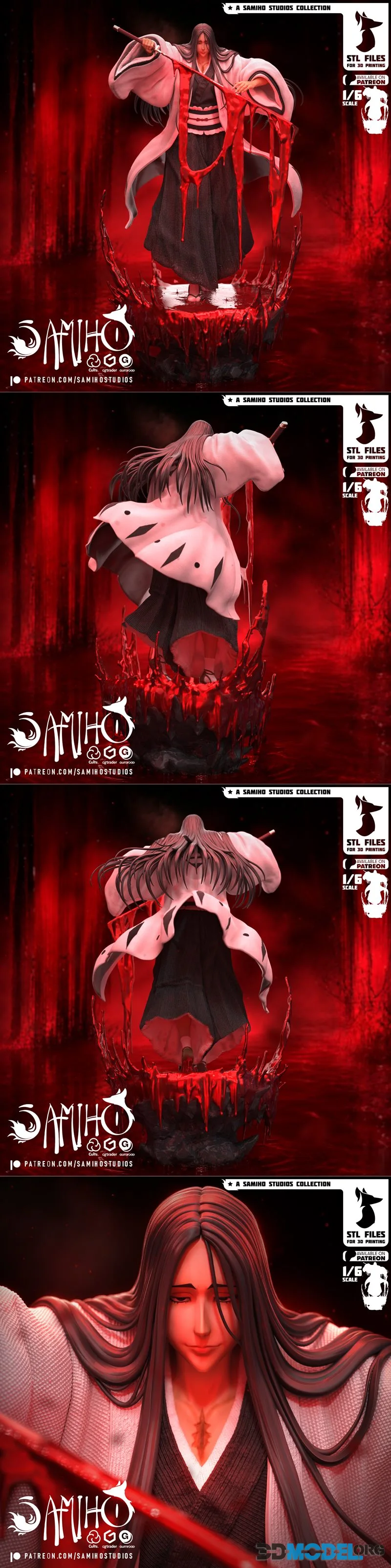 Samiho Studios - Unohana Retsu – Printable