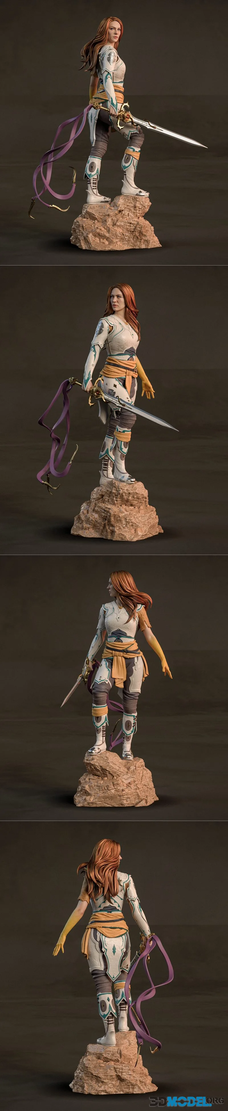 CA 3D Studios - Faye - God of War – Printable