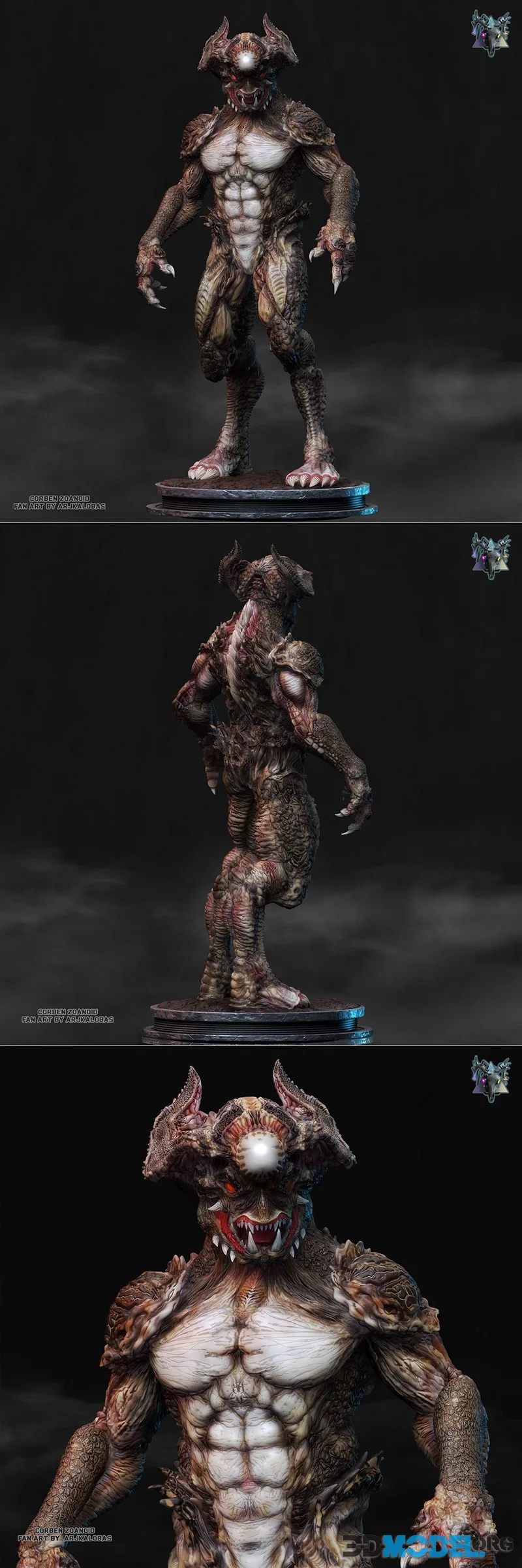 ARJKalobas - Corben Zoanoid – Printable