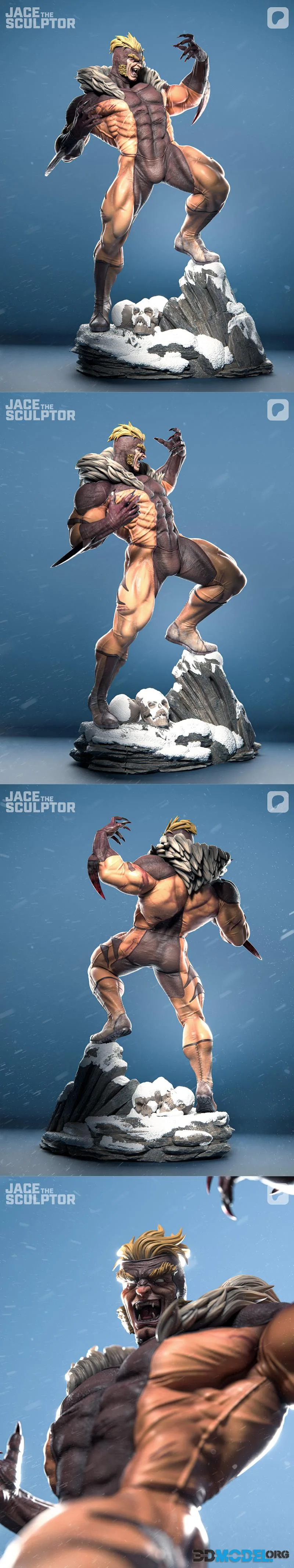 Jace The Sculptor - Sabretooth – Printable