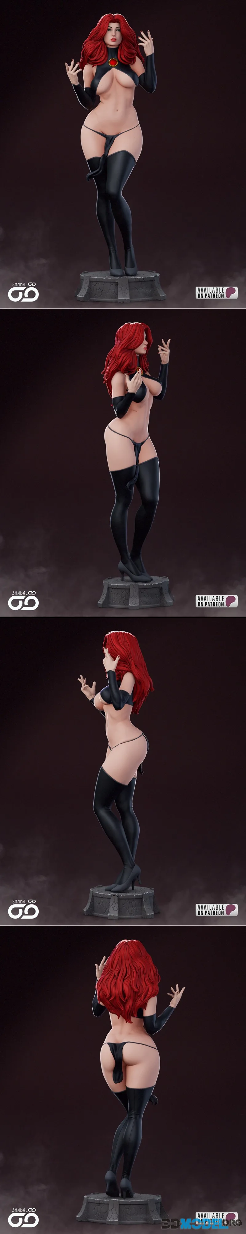 Shadaloo Studios - Madelyne Pryor – Printable