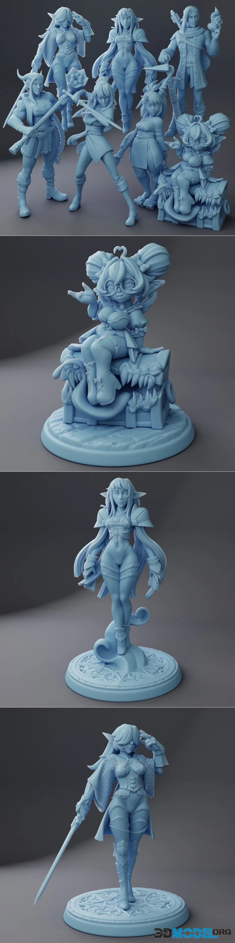Twin Goddess Miniatures September 2025 – Printable