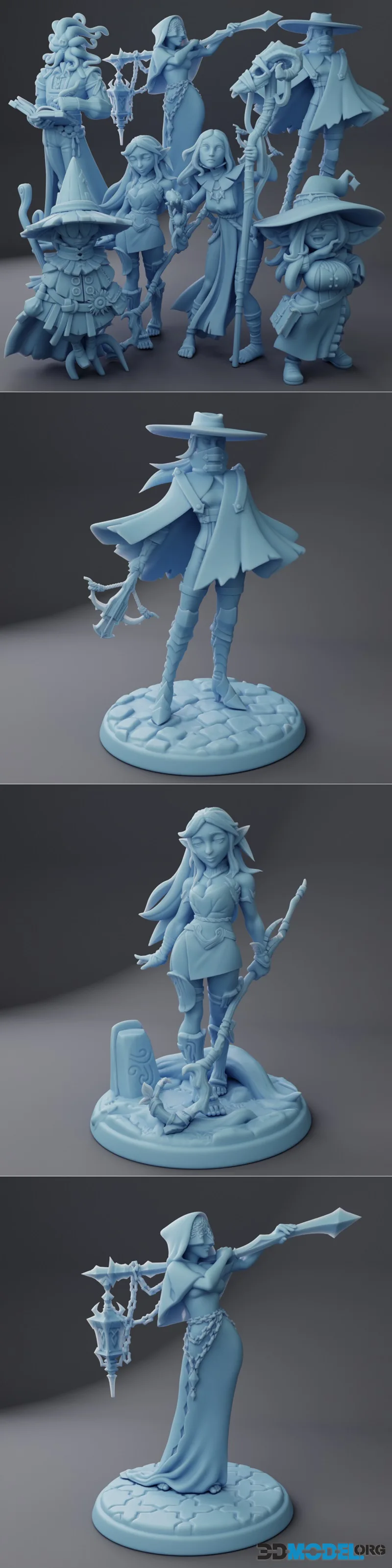 Twin Goddess Miniatures October 2025 – Printable