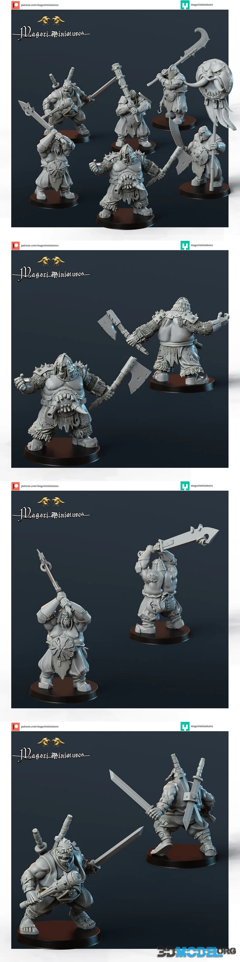 Magori Miniatures June 2026 – Printable