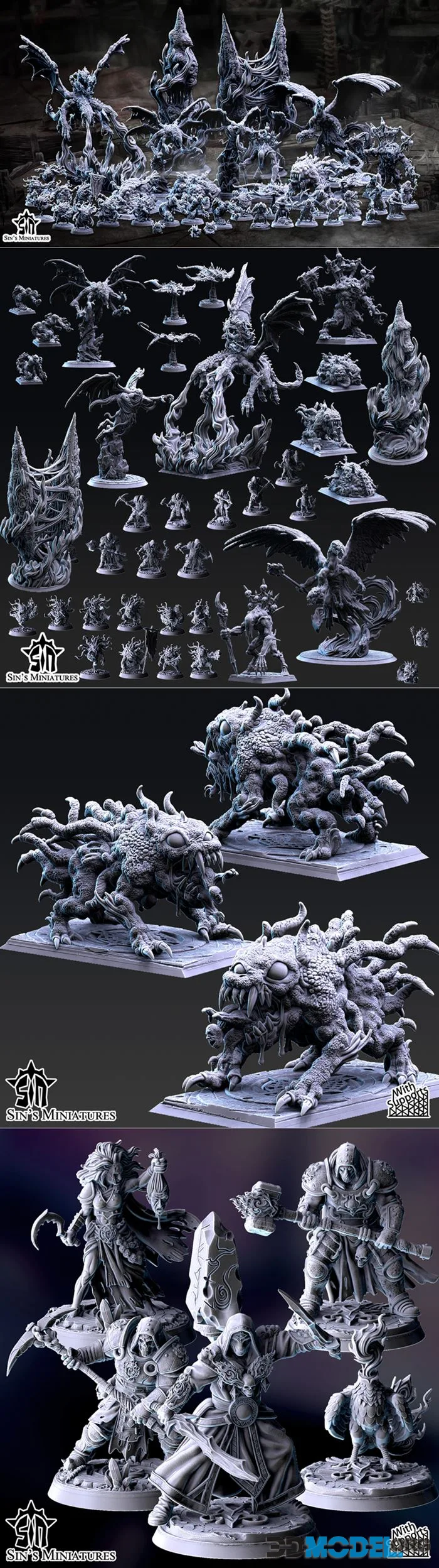 Sin's Miniatures - Change Invasion May 2026 – Printable