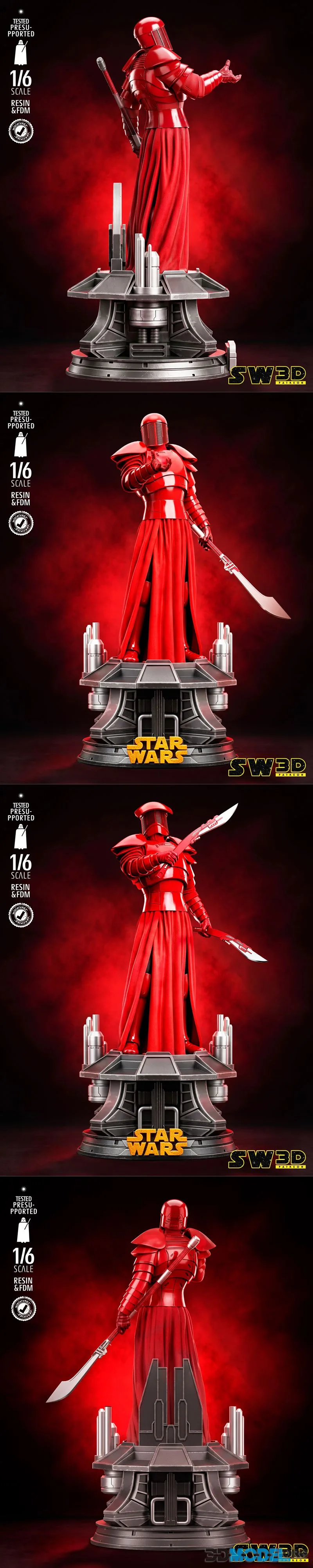 SW3D - Praetorian Guard Sculpture – Printable