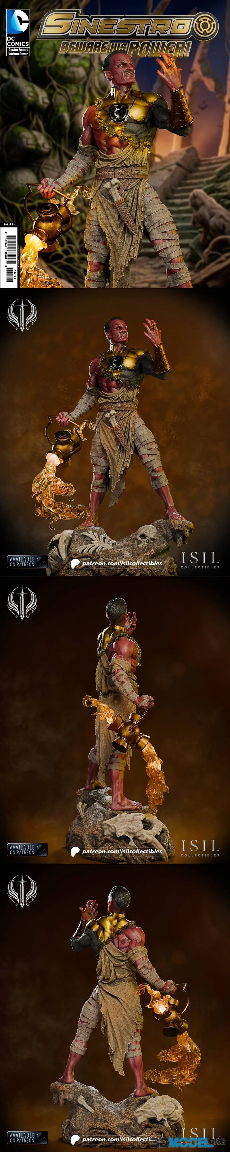 Isil Collectibles - DC - Thaal Sinestro – Printable