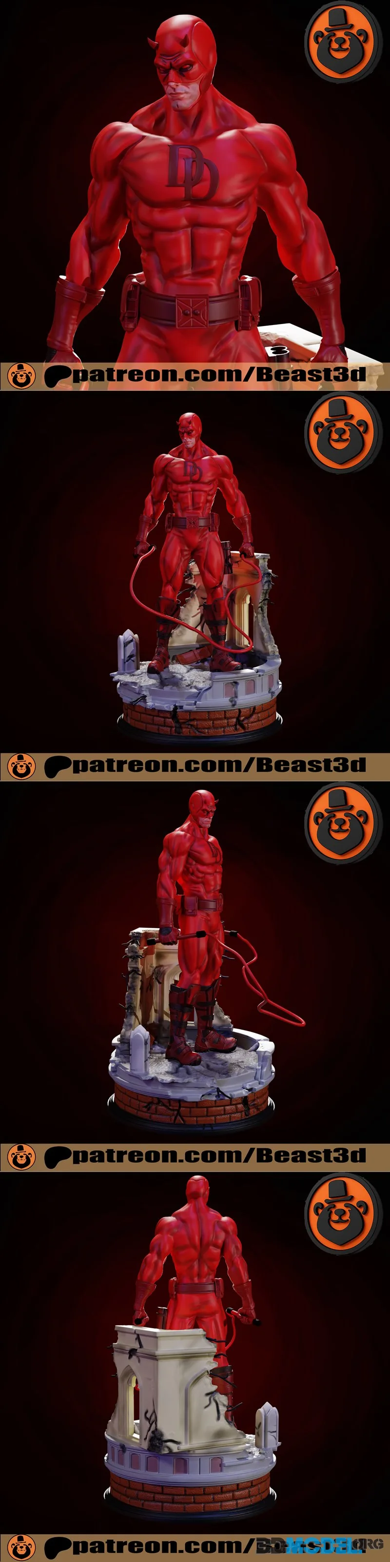 Beast3D - Demolidor – Printable