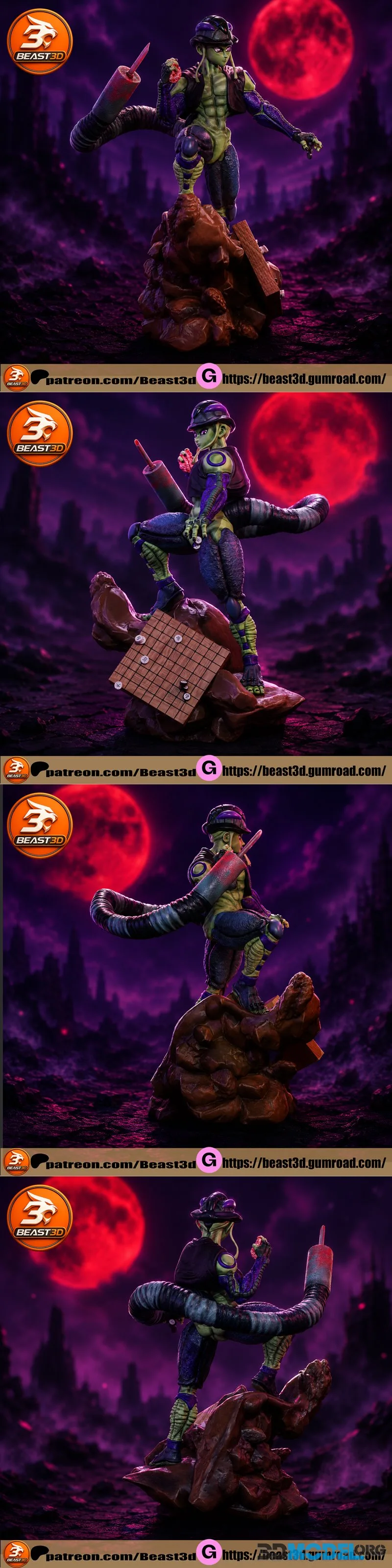 Beast3D - Meruem - Hunter X Hunter – Printable