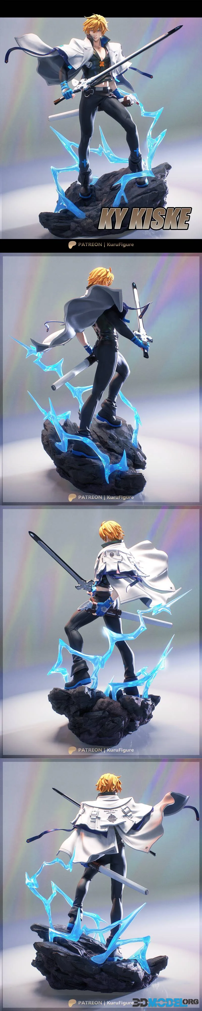 Kuru Figure - Ky Kiske – Printable